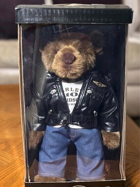 NEW Harley-Davidson 110th Anniversary motorcycle teddy bear 2013